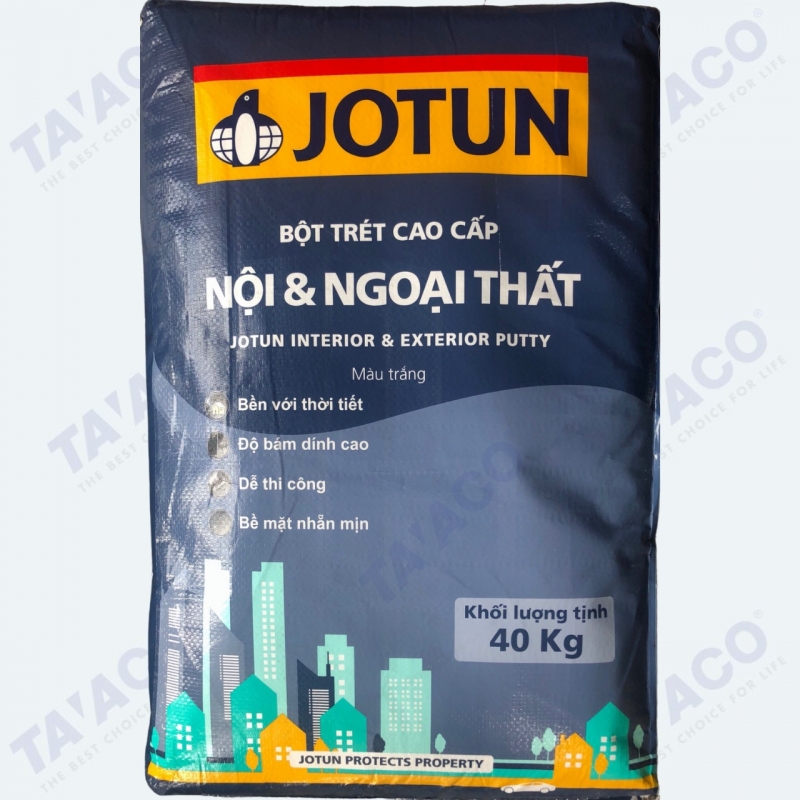 Bột Trét Jotun Ngoài Trời Bao 40kg