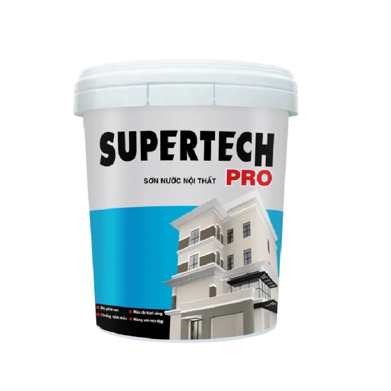 Sơn Toa Supertech Pro Trong Nhà