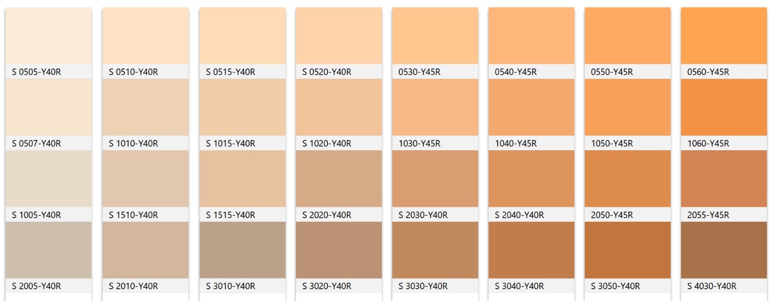 Sơn Jotun Màu Cam Nhạt