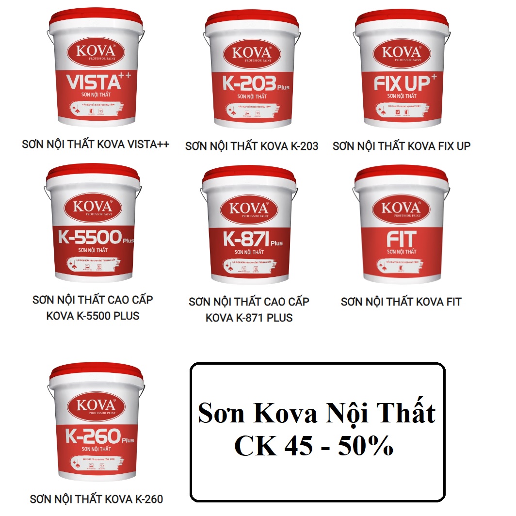 gia son kova trong nha