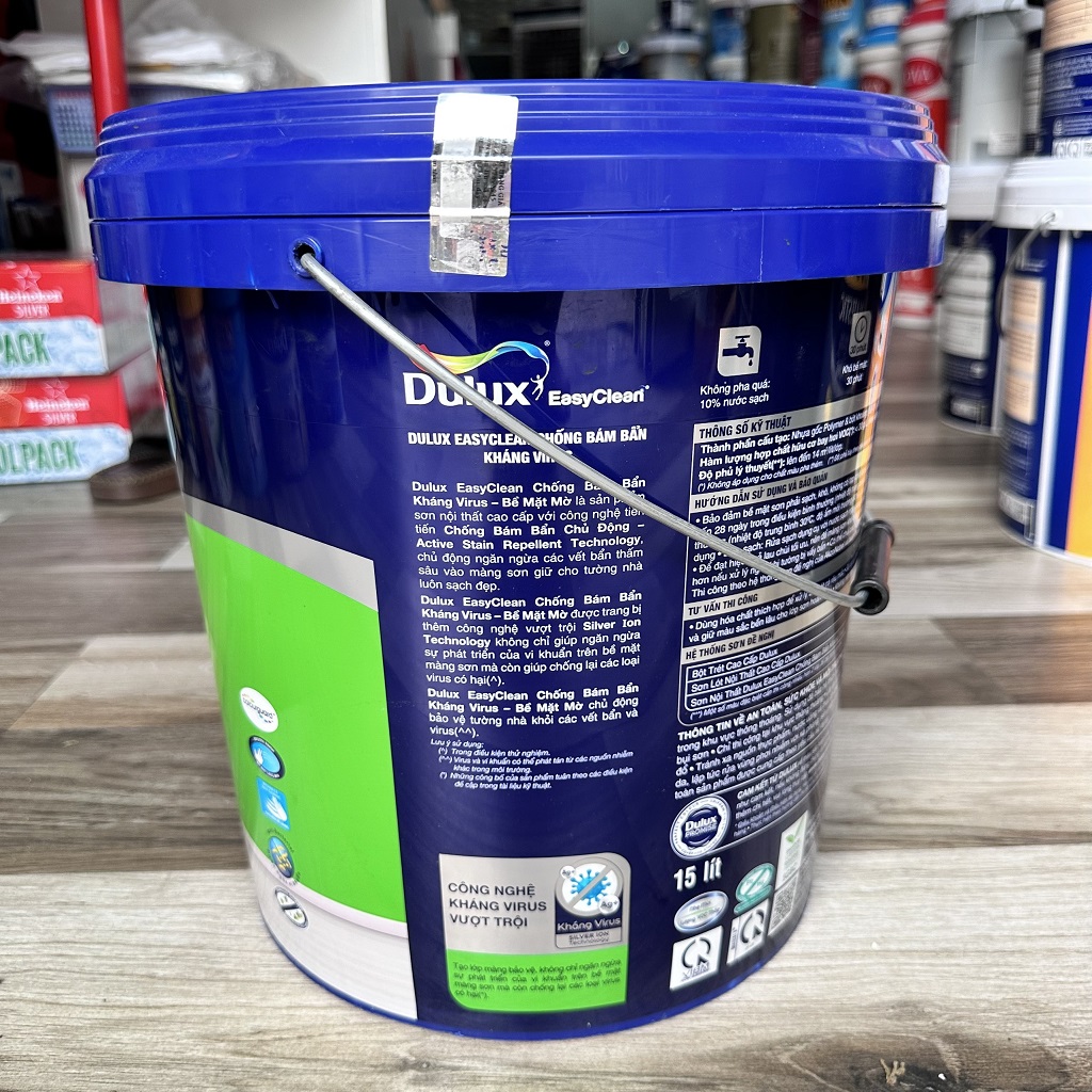 ​Sơn Dulux Kháng Virus E016M chống bám bẩn chủ động
