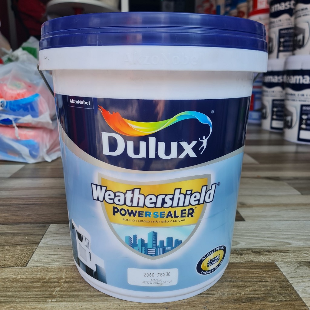 Sơn Lót Dulux Weathershield Powersealer Ngoại Thất (Z060) – Sơn Lót Siêu Cao Cấp Chuyên Biệt Cho Hệ Sơn Powerflexx, Thấm Sâu Tạo Nền Bám Dính Hoàn Hảo