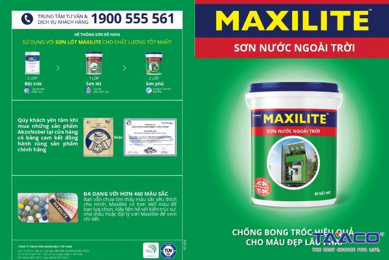 Đại lý sơn Maxilite tại Hà Nội