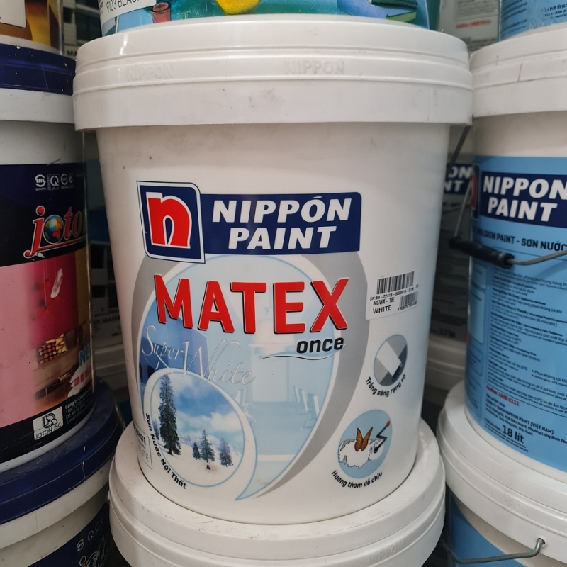 Sơn Nippon Matex Super White Nội Thất