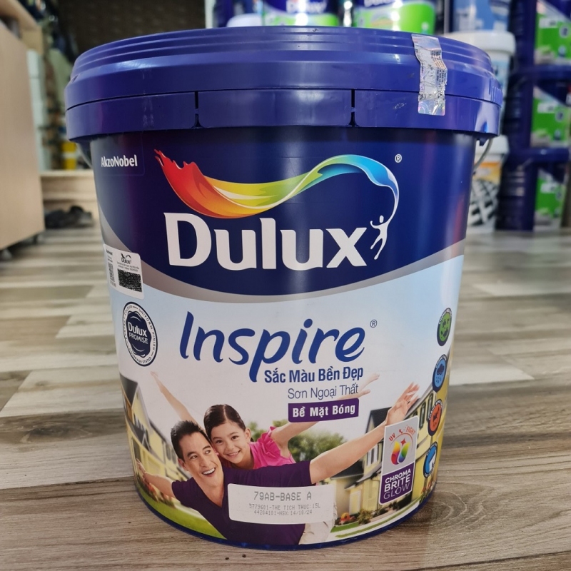 Sơn Dulux Inspire Ngoại Thất Bóng (79AB)