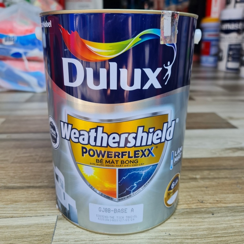 Sơn Dulux Weathershield Powerflexx Bóng (GJ8B)