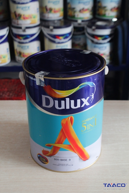 một thùng sơn dulux bao nhiêu tiền