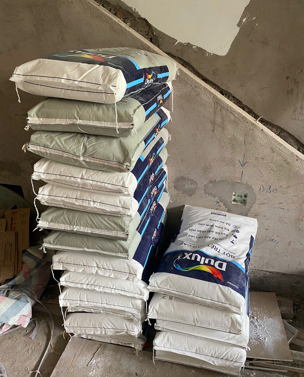 1 bao bot tret tuong dulux tret duoc bao nhieu m2