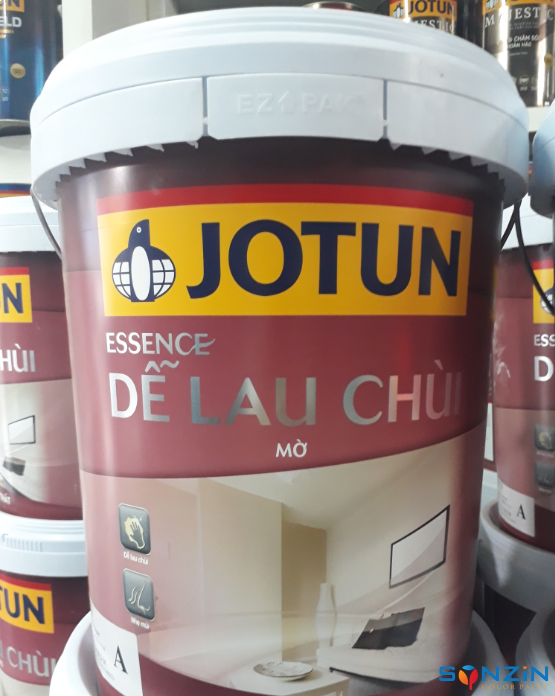 giá sơn jotun essence dể lau chùi