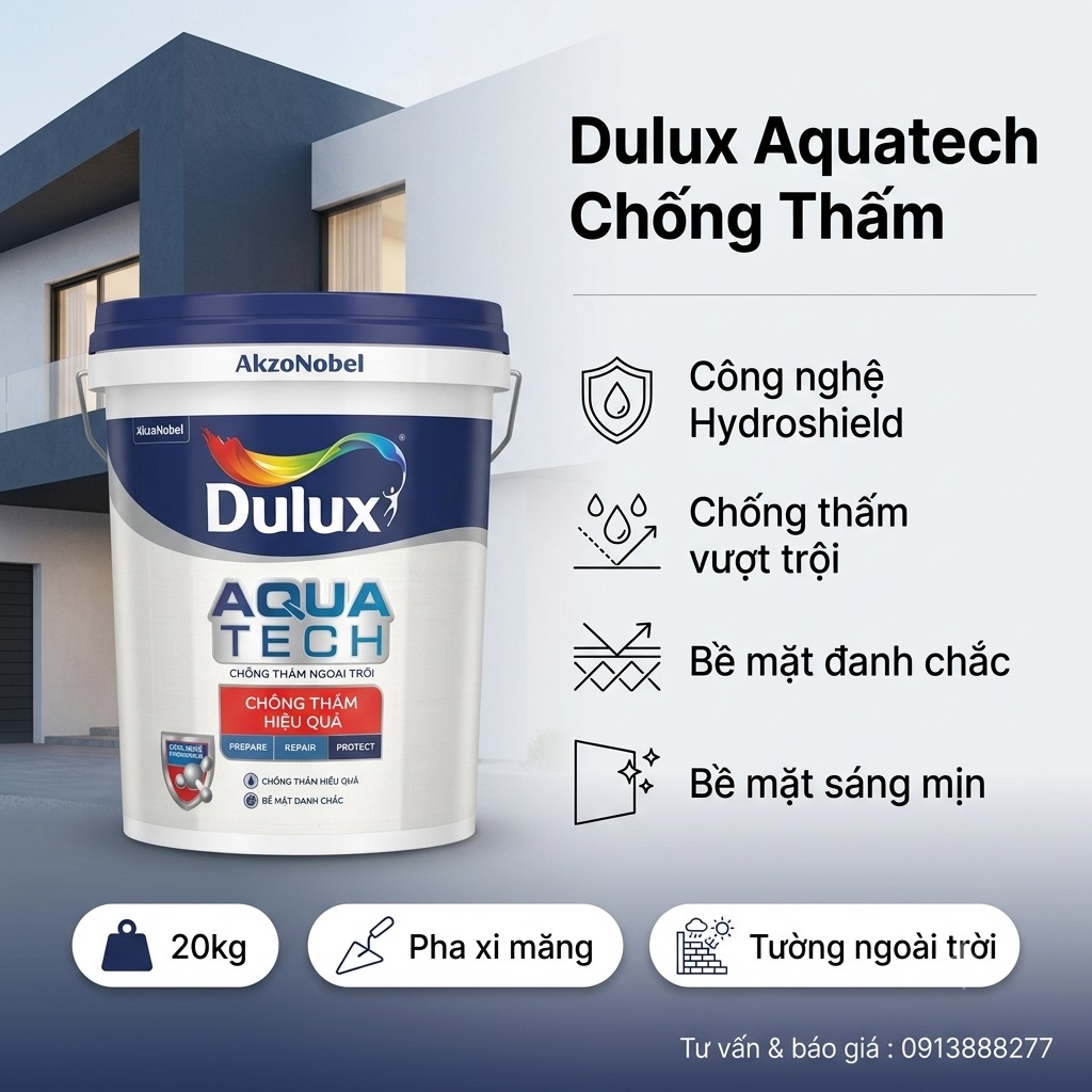 Chống thấm Dulux Aquatech C8033